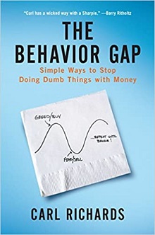 book cover for 'The Behavior Gap'